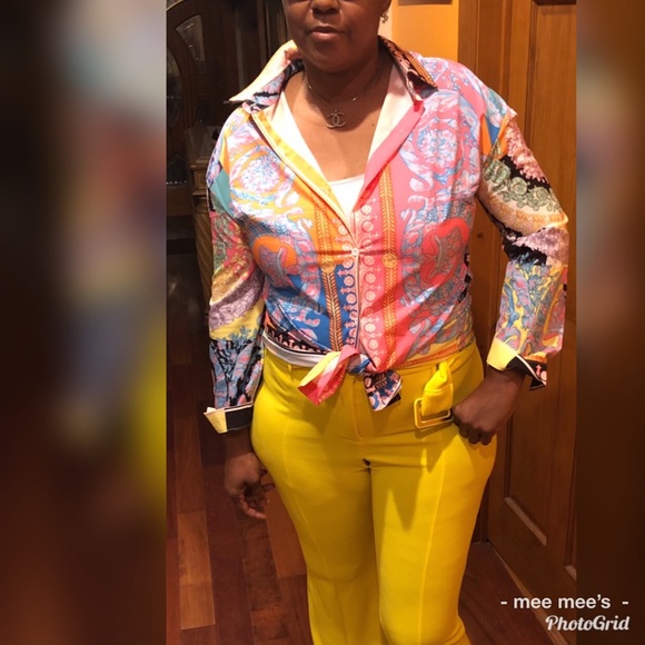 🆕 Inspired  women print shirt - Picture 4 of 6